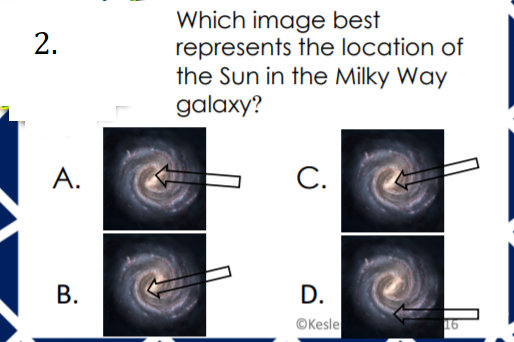 types of galaxies worksheet